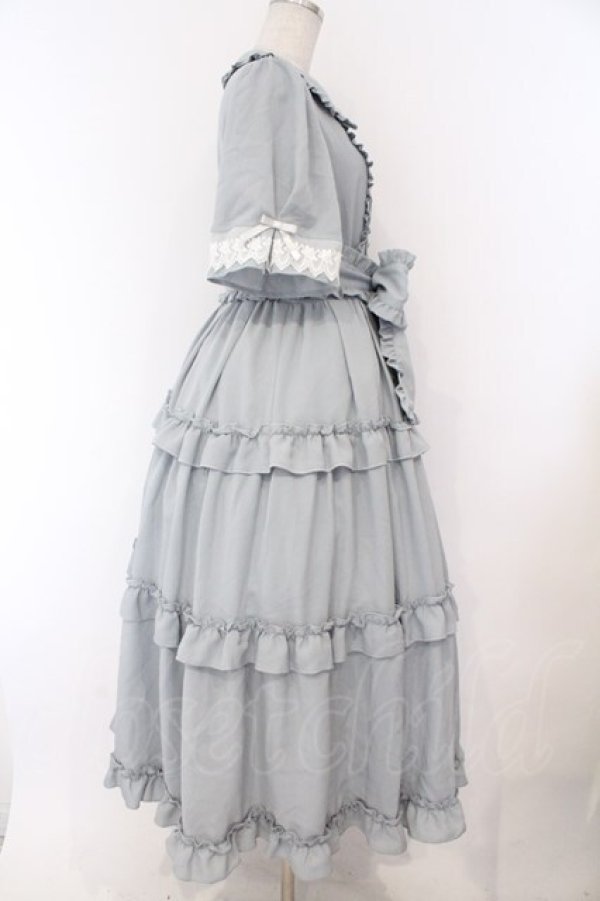 画像3: axes femme kawaii / ロマンティックフリルワンピース M グリーン O-26-02-14-004-AX-OP-YM-OS (3)