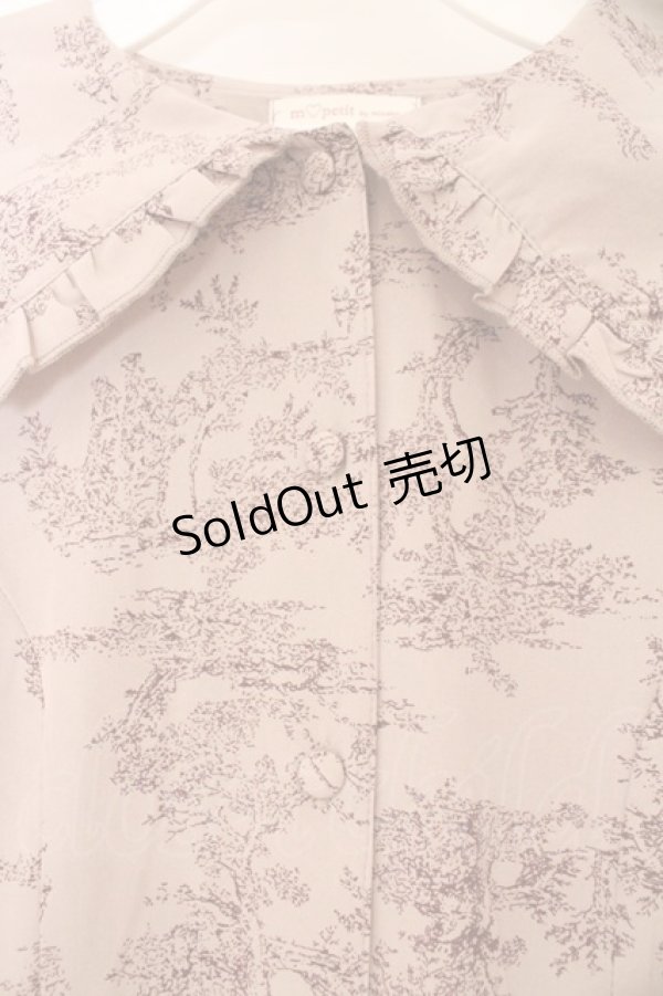 画像2: m petit by misako / トワルドジュイセーラーワンピース S ピンク O-26-02-14-053-LO-OP-OW-ZT0225L (2)