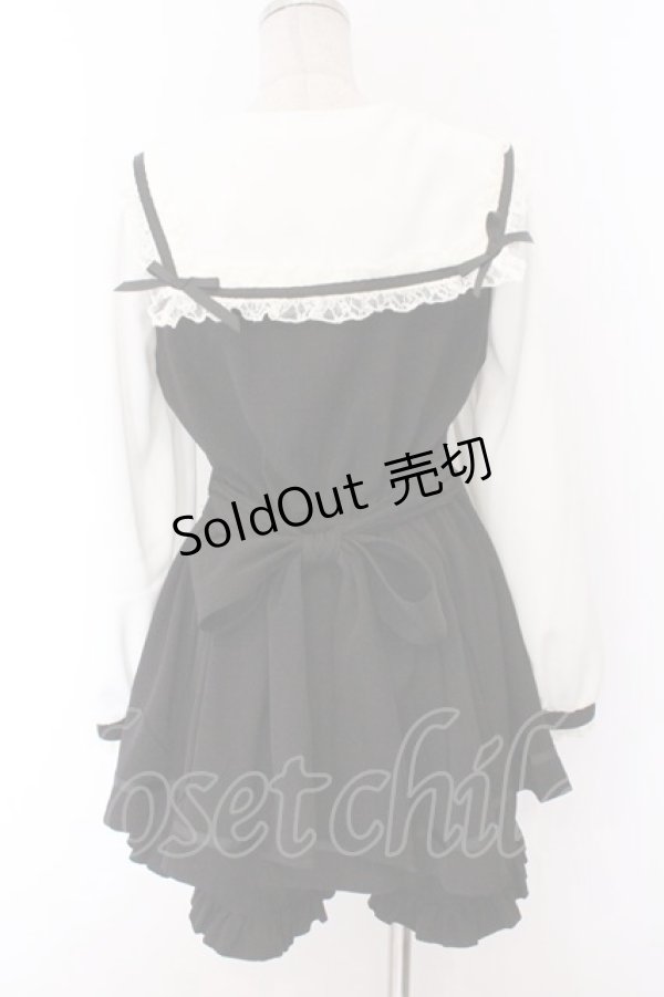 画像5: LIZ LISA / セーラーカラーセットアップ 0 クロ O-26-02-14-056-LO-OP-OW-OS (5)