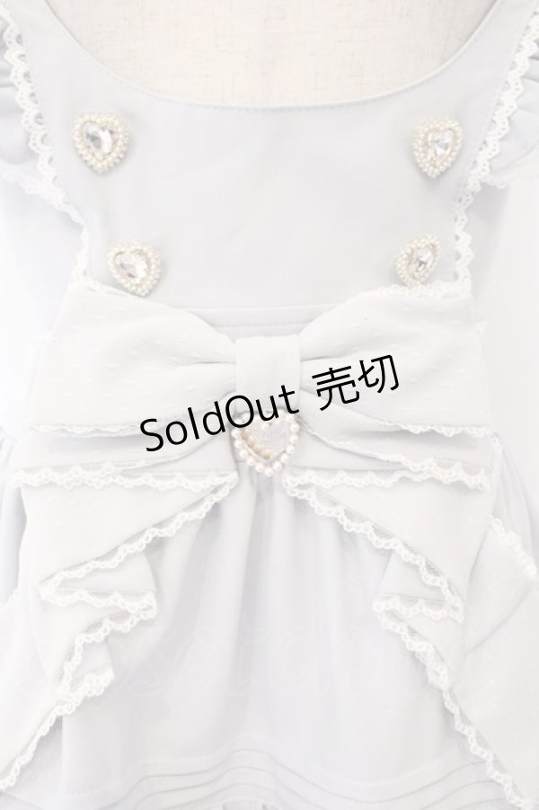 画像2: LIZ LISA / フロントリボンUあきジャンスカ 0 サックス O-26-02-14-057-LO-OP-OW-OS (2)