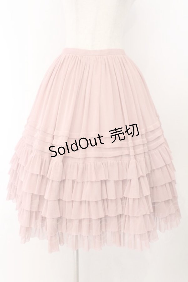 画像1: Juliette et Justine / Petale de rose Skirt〜ペタル　ドゥ　ローズ　スカート〜 1 ローズピンク O-26-02-14-058-CL-SK-OW-OS (1)