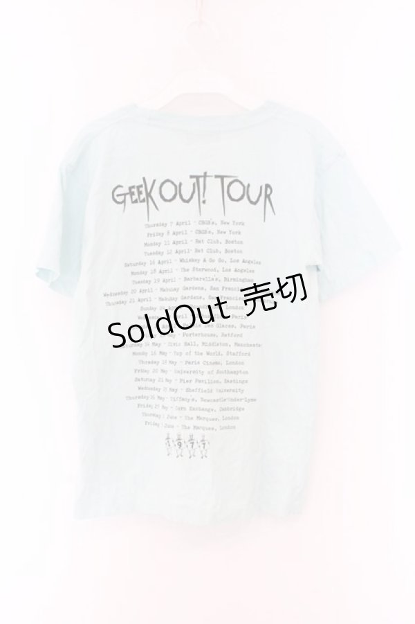 画像2: WORLD WIDE LOVE！(Rydia) / 猫バンド風Tシャツ 1 ミントブルー O-26-02-14-062-PU-TO-OW-OS (2)