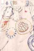 画像2: MILK / Tea Partyスカート  ブルーグレーベース O-26-02-14-069-ML-SK-OW-OS (2)