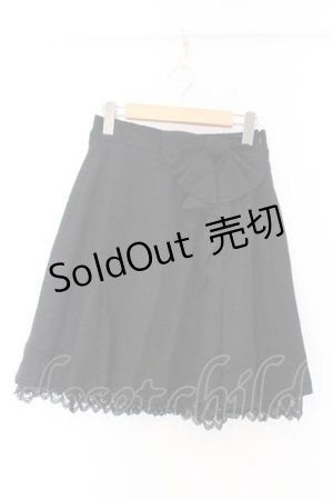 画像: axes femme / ウエストリボンスカート M クロ O-26-02-14-072-AX-SK-OW-OS