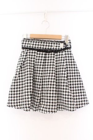画像: Ank Rouge / 千鳥柄ミニスカート M クロ O-26-02-14-076-CA-SK-OW-OS