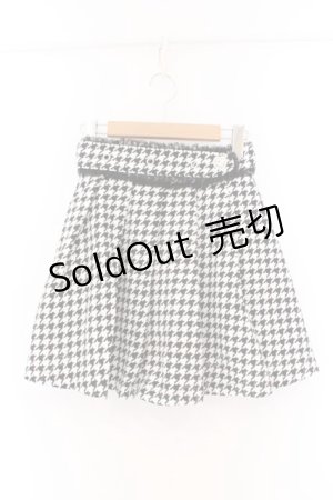画像: Ank Rouge / 千鳥柄ミニスカート M クロ O-26-02-14-076-CA-SK-OW-OS