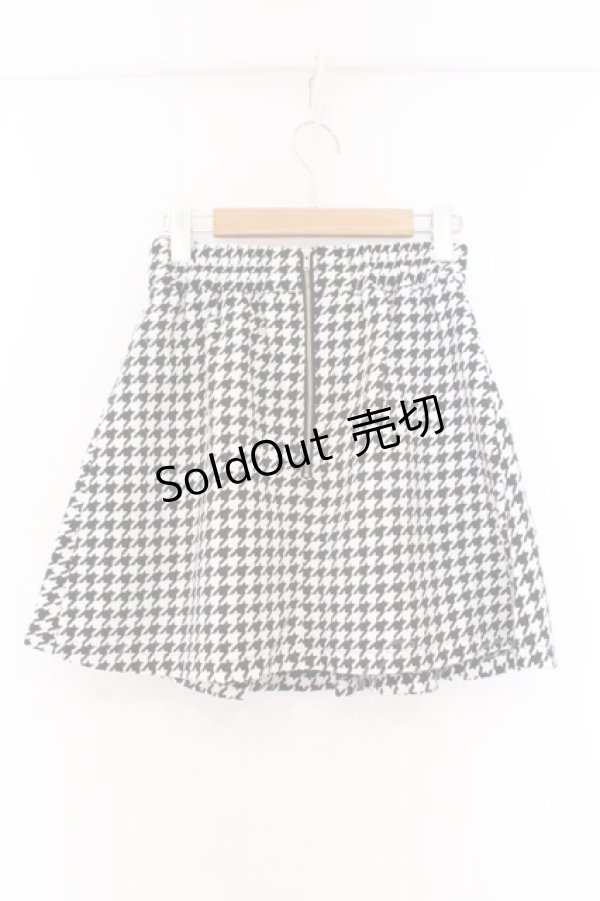 画像3: Ank Rouge / 千鳥柄ミニスカート M クロ O-26-02-14-076-CA-SK-OW-OS (3)