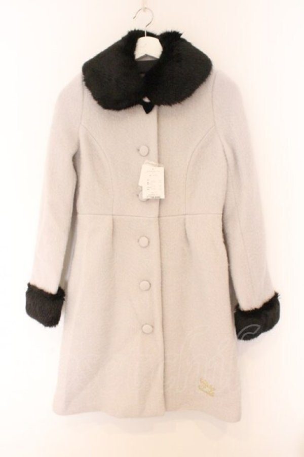 画像1: Shirley Temple / シャギーコート（Ladies） S グレー O-26-02-14-078-ET-CO-OW-OS (1)