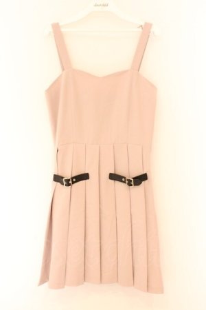 画像: Ank Rouge / サイドベルトジャンパースカート M ピンク O-26-02-14-084-CA-OP-OW-OS