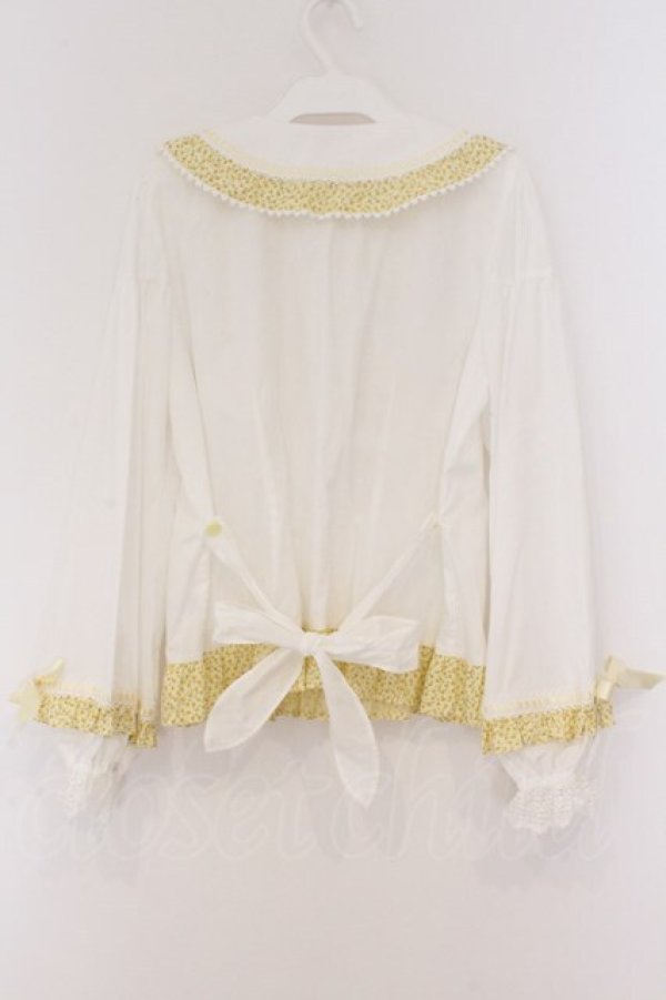 画像5: BABY,THE STARS SHINE BRIGHT / Mignonette Fleurie ブラウス  ホワイトｘイエロー O-26-02-14-008-BA-BL-YM-OS (5)