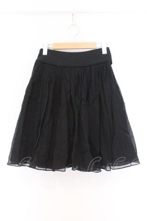 画像1: Jane Marple / ガーゼフレアスカート M クロ O-26-02-14-010-JM-SK-OW-OS (1)