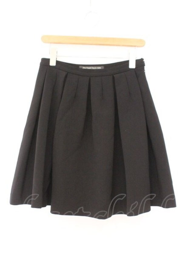 画像1: Jane Marple Dans Le Salon / タックスカート M クロ O-26-02-14-014-JM-SK-OW-OS (1)