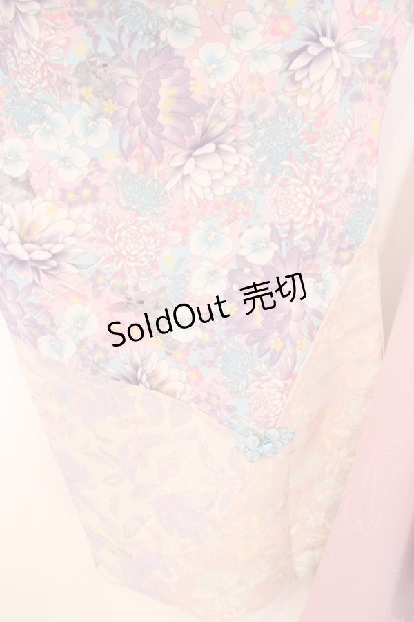 画像3: Qutie Frash / サイドロング着物カーデ  パステル O-26-02-14-020-QU-TO-OW-OS (3)