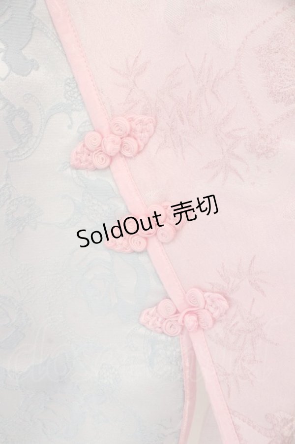 画像2: Qutie Frash / 和柄インナーチュニック  パステル O-26-02-14-021-QU-TO-OW-OS (2)