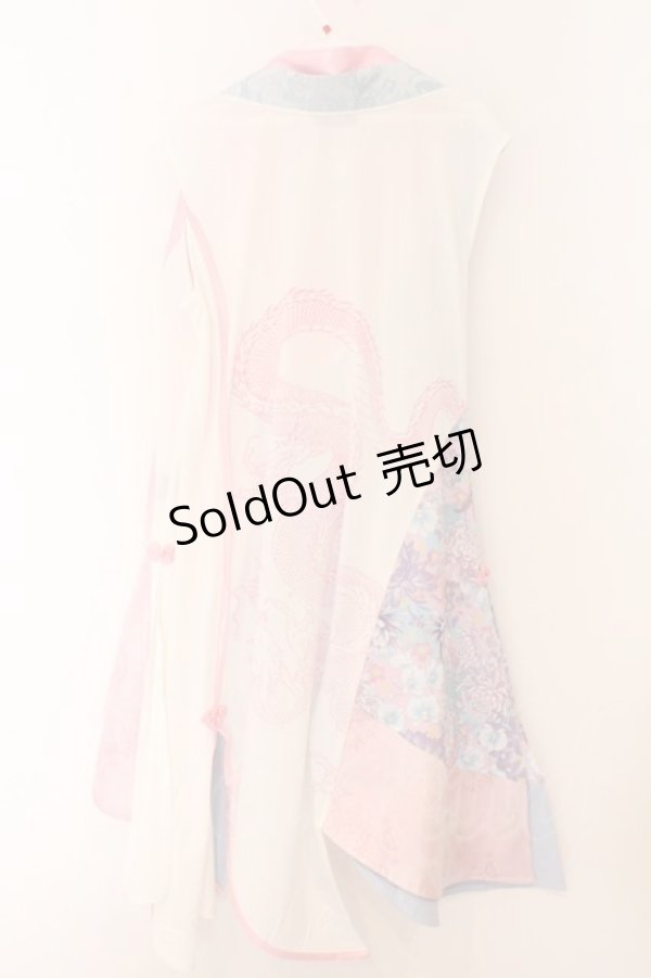 画像4: Qutie Frash / 和柄インナーチュニック  パステル O-26-02-14-021-QU-TO-OW-OS (4)