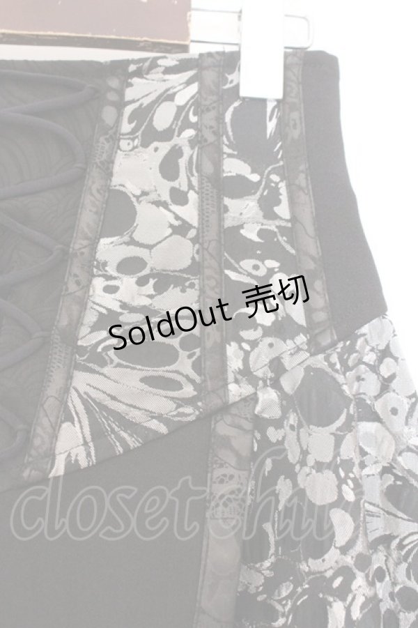 画像2: Qutie Frash / ラップリボンコルセット  ブラック O-26-02-14-022-QU-SK-OW-OS (2)