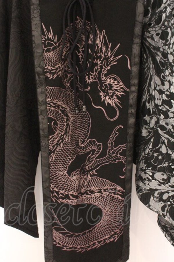 画像3: Qutie Frash / ラップリボンコルセット  ブラック O-26-02-14-022-QU-SK-OW-OS (3)