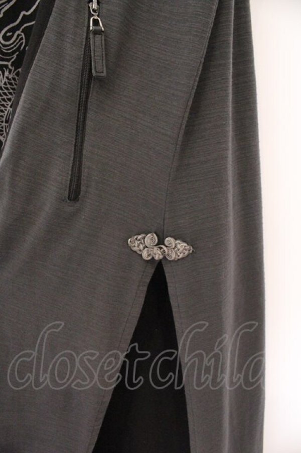 画像3: Qutie Frash / BIGロングカットソー  ブラック O-26-02-14-024-QU-OP-OW-OS (3)