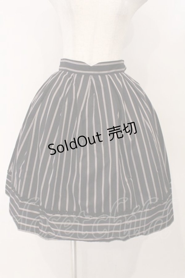 画像1: Victorian maiden / レジメンタルストライプスカート  ダークスカイ O-26-02-16-026-CL-SK-OW-OS (1)