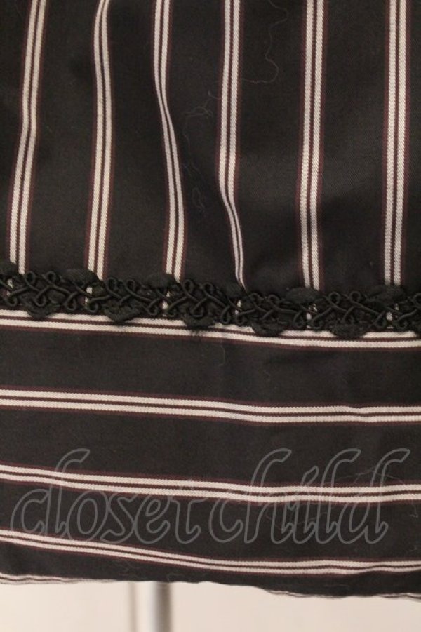 画像2: Victorian maiden / レジメンタルストライプスカート  ダークスカイ O-26-02-16-026-CL-SK-OW-OS (2)