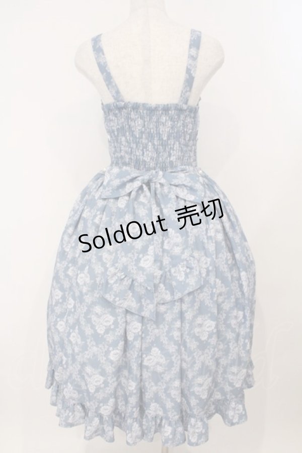 画像4: axes femme kawaii / クラシックローズジャンスカ  ブルー O-26-02-16-027-AX-OP-IG-OS (4)