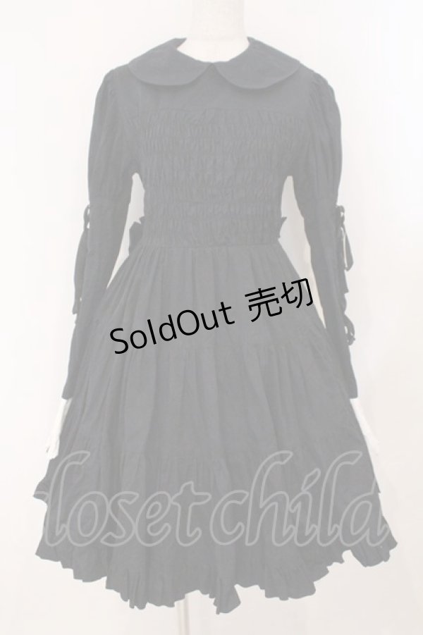 画像1: metamorphose / バーバリィフォーマルワンピース  クロ O-26-02-16-029-ME-OP-OW-OS (1)