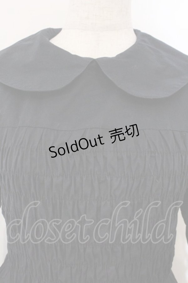 画像2: metamorphose / バーバリィフォーマルワンピース  クロ O-26-02-16-029-ME-OP-OW-OS (2)