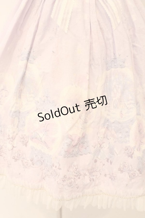 画像3: BABY,THE STARS SHINE BRIGHT / 雪の女王〜スノードームに秘めた「永遠」のカケラ〜柄ジャンパースカートI  ラベンダー O-26-02-16-030-BA-OP-OW-OS (3)