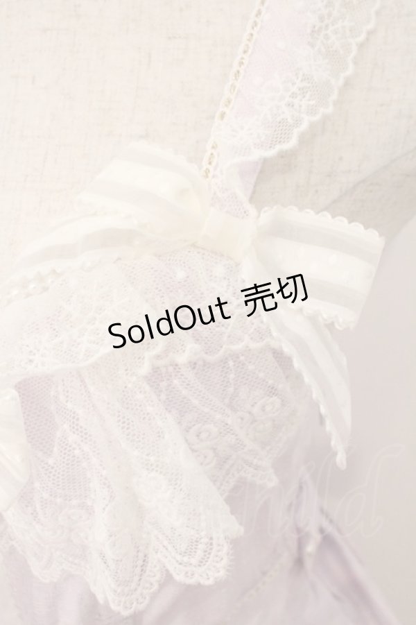 画像4: BABY,THE STARS SHINE BRIGHT / 雪の女王〜スノードームに秘めた「永遠」のカケラ〜柄ジャンパースカートI  ラベンダー O-26-02-16-030-BA-OP-OW-OS (4)