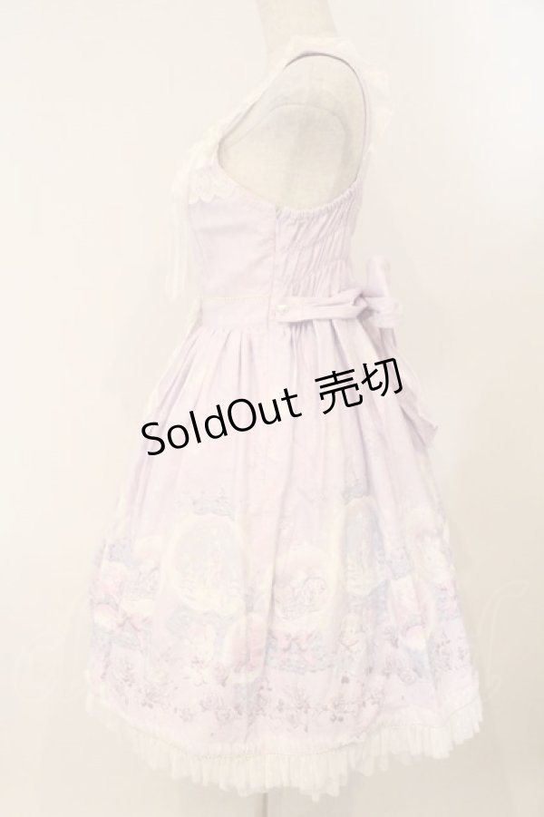 画像5: BABY,THE STARS SHINE BRIGHT / 雪の女王〜スノードームに秘めた「永遠」のカケラ〜柄ジャンパースカートI  ラベンダー O-26-02-16-030-BA-OP-OW-OS (5)