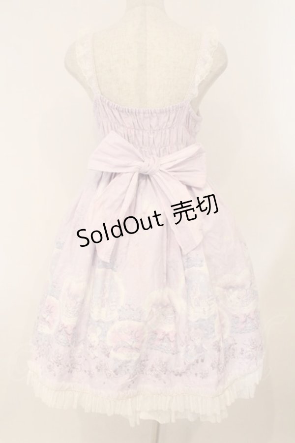 画像6: BABY,THE STARS SHINE BRIGHT / 雪の女王〜スノードームに秘めた「永遠」のカケラ〜柄ジャンパースカートI  ラベンダー O-26-02-16-030-BA-OP-OW-OS (6)