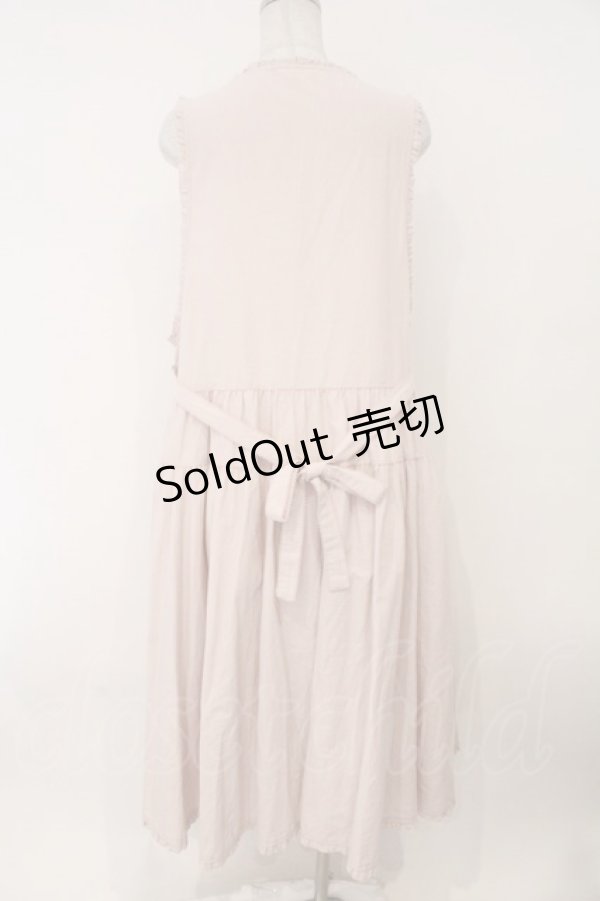 画像5: PINK HOUSE / ダンガリージャンパースカート  ピンク O-26-02-16-035-LO-OP-OW-OS (5)