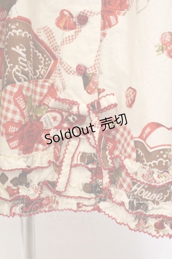 画像4: PINK HOUSE / スウィートメモリーズプリントミディワンピース  ミルク O-26-02-16-038-LO-OP-OW-OS (4)