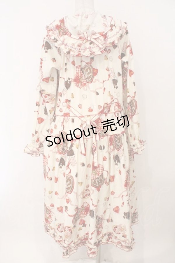 画像7: PINK HOUSE / スウィートメモリーズプリントミディワンピース  ミルク O-26-02-16-038-LO-OP-OW-OS (7)