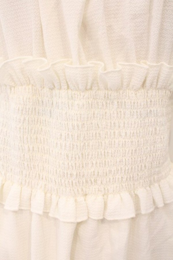 画像2: Qutie Frash / オフショルチュニック  オフホワイト O-26-02-16-040-QU-TO-IG-OS (2)