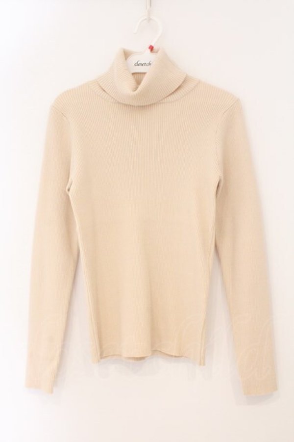 画像1: PINK HOUSE / 2025AUTUMN SET【リブタートルネックニット単体】  アイボリー O-26-02-16-044-LO-TO-OW-OS (1)