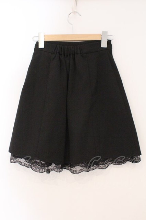 画像2: evelyn / ハートボタンミニスカート  クロ O-26-02-16-056-LO-SK-OW-OS (2)