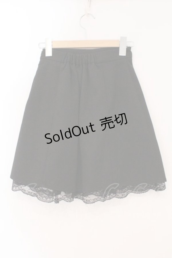 画像2: evelyn / ハートボタンミニスカート  クロ O-26-02-16-056-LO-SK-OW-OS (2)