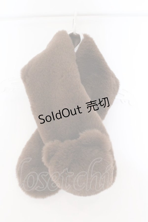 画像1: m petit by misako / クマティペット  ブラウン O-26-02-16-008-LO-ZA-OW-OS (1)