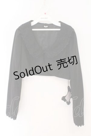 画像: Sheglit / "Marguerite"レースボレロ M ブラック O-26-02-16-062-EL-JA-OW-OS