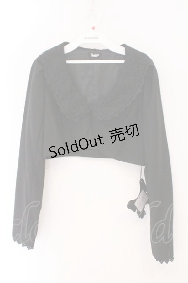 画像1: Sheglit / "Marguerite"レースボレロ M ブラック O-26-02-16-062-EL-JA-OW-OS (1)