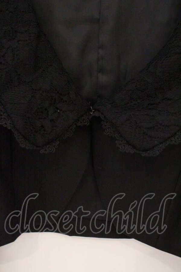 画像2: Sheglit / "Marguerite"レースボレロ M ブラック O-26-02-16-062-EL-JA-OW-OS (2)
