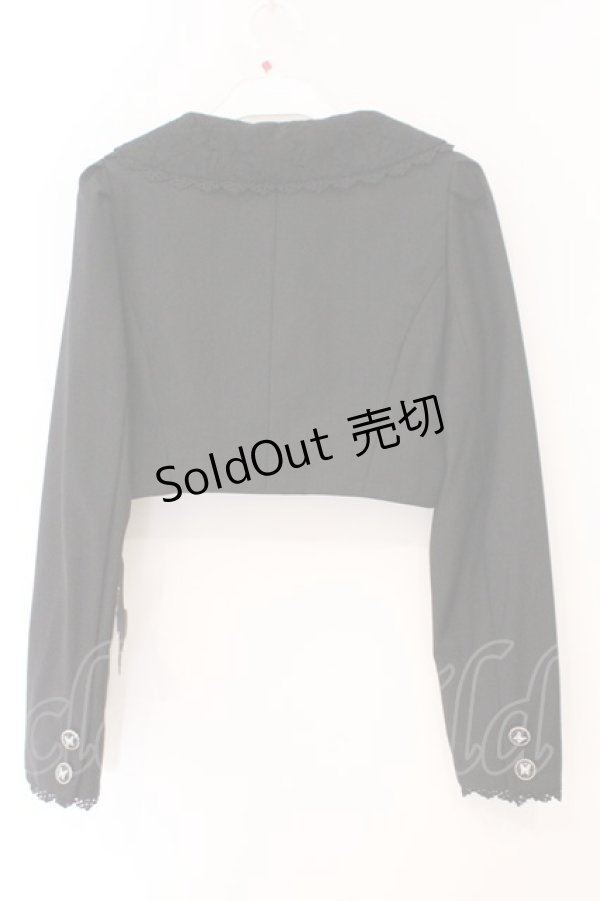 画像4: Sheglit / "Marguerite"レースボレロ M ブラック O-26-02-16-062-EL-JA-OW-OS (4)