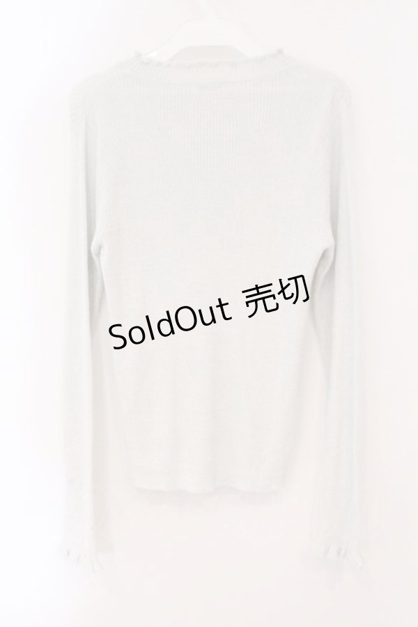 画像2: axes femme / ラメニットプルオーバー M グレー O-26-02-16-063-AX-TO-OW-OS (2)