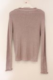 画像2: axes femme / ラメニットプルオーバー M ピンク O-26-02-16-064-AX-TO-OW-OS (2)