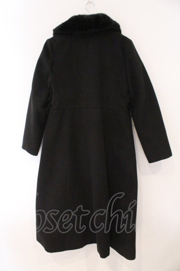 画像3: axes femme / テーラー襟コート L クロ O-26-02-16-068-AX-CO-OW-OS (3)