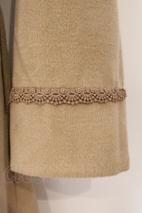 画像3: axes femme / ファーショールカラー付コート M キャメル O-26-02-16-082-AX-CO-IG-OS (3)