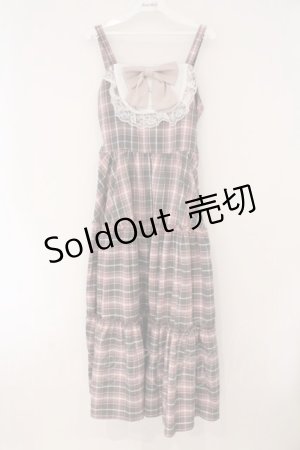 画像: Lovely Tency / 眞白ありすコラボ ジャンパースカート L ピンク O-26-02-16-084-GO-OP-OW-OS