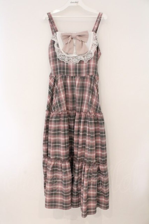 画像1: Lovely Tency / 眞白ありすコラボ ジャンパースカート L ピンク O-26-02-16-084-GO-OP-OW-OS (1)