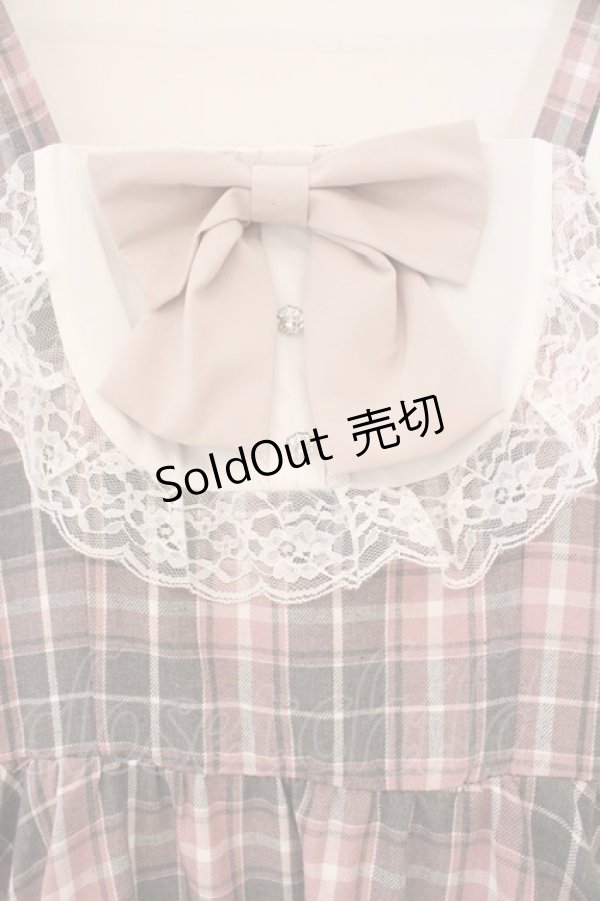 画像2: Lovely Tency / 眞白ありすコラボ ジャンパースカート L ピンク O-26-02-16-084-GO-OP-OW-OS (2)